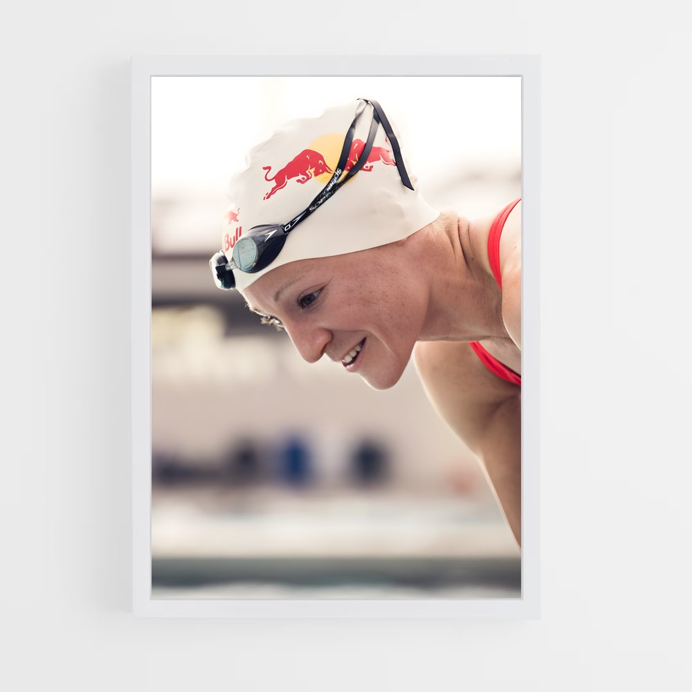 Poster L'Élégance Aquatique – affiche Athlétisme (vue 3)
